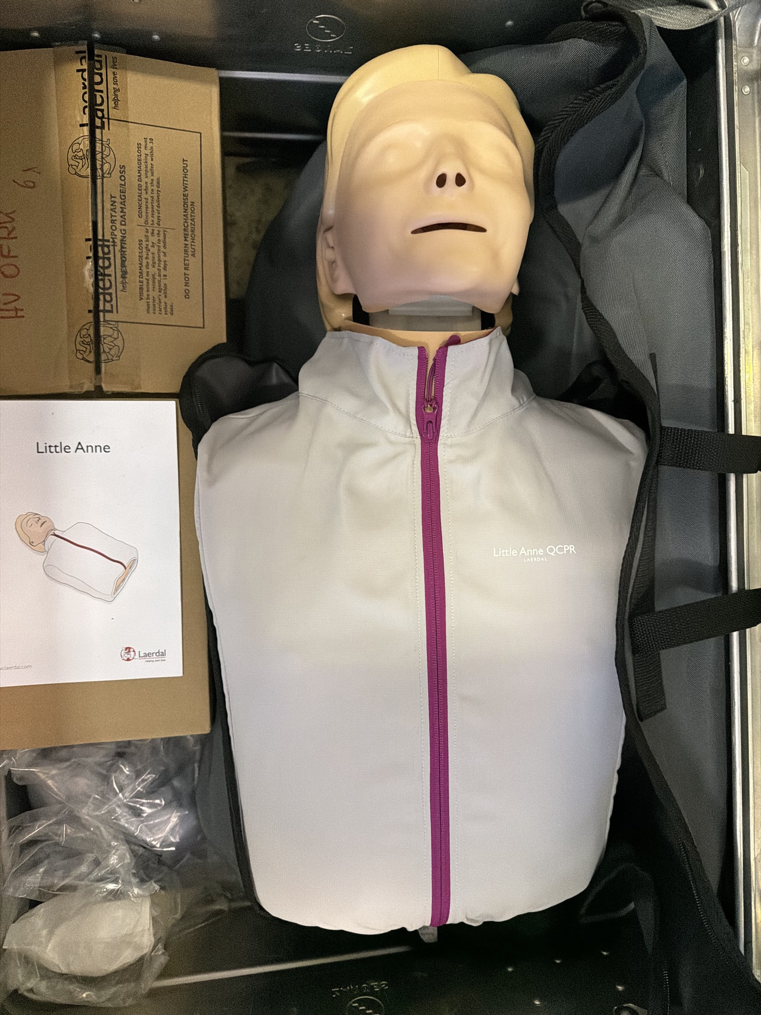 Übungspuppe für Verletzten-Simulation